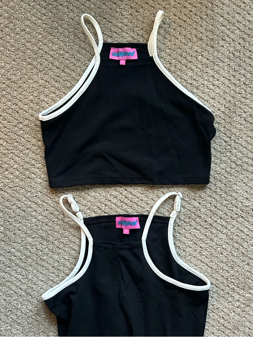 Edikted Black And White Set With Cutouts Size: XS